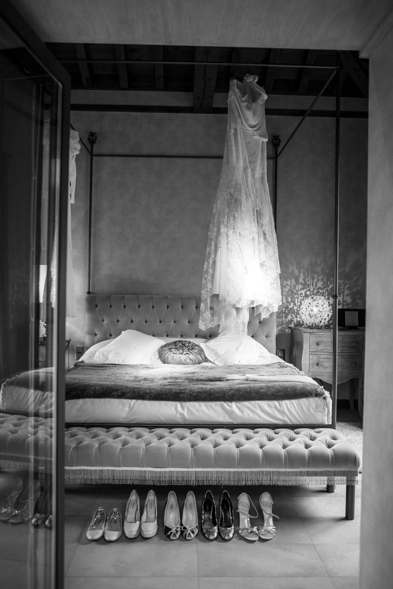 Habitación del Hotel El Cigarral de las Mercedes antes de tu boda Beauty center el cigarral boda en toledo hotel el cigarral de las mercedes